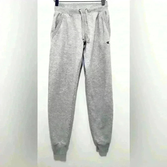Champion Pants - Champion Powerblend Joggers, Oxford Gray, Women’s Size XS